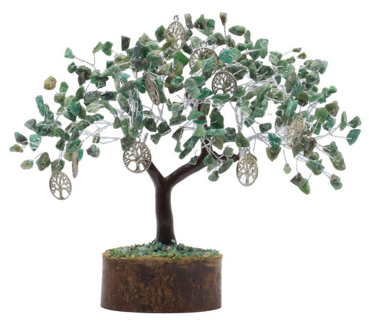 Arbre du Bonheur Jade Vert Arbre de Vie — 300 pierres