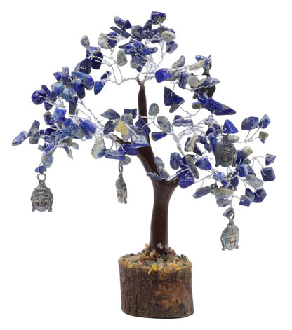 Arbre du Bonheur Lapis Lazuli Bouddha