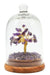 Arbre du Bonheur Améthyste sous cloche 12cm