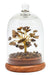Arbre du Bonheur Œil de Tigre sous cloche 12cm
