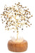 Arbre du Bonheur Lumineux Oeil de Tigre 25cm