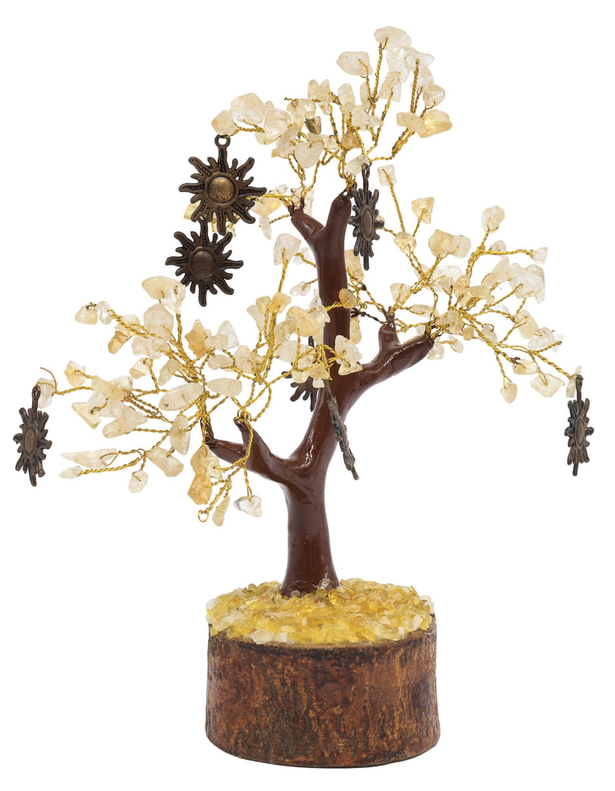 Arbre du Bonheur Citrine + Soleil