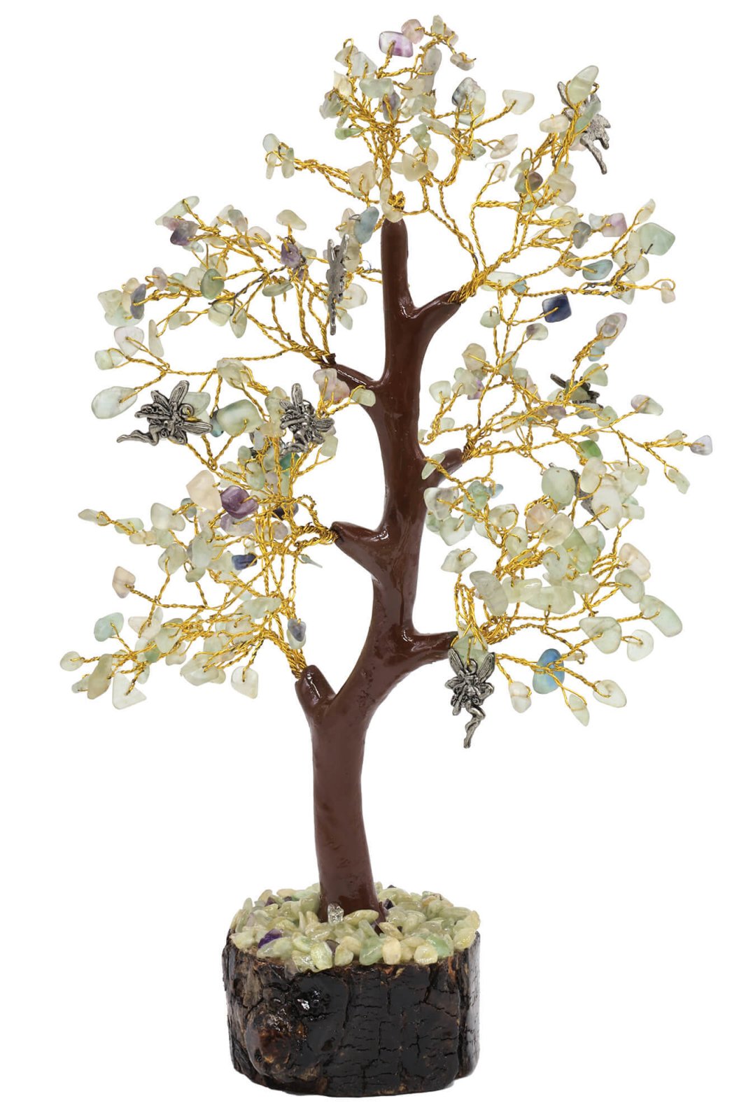 Arbre du Bonheur Fluorite + Fée