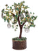 Arbre du Bonheur Jade Verte + Arbre de Vie