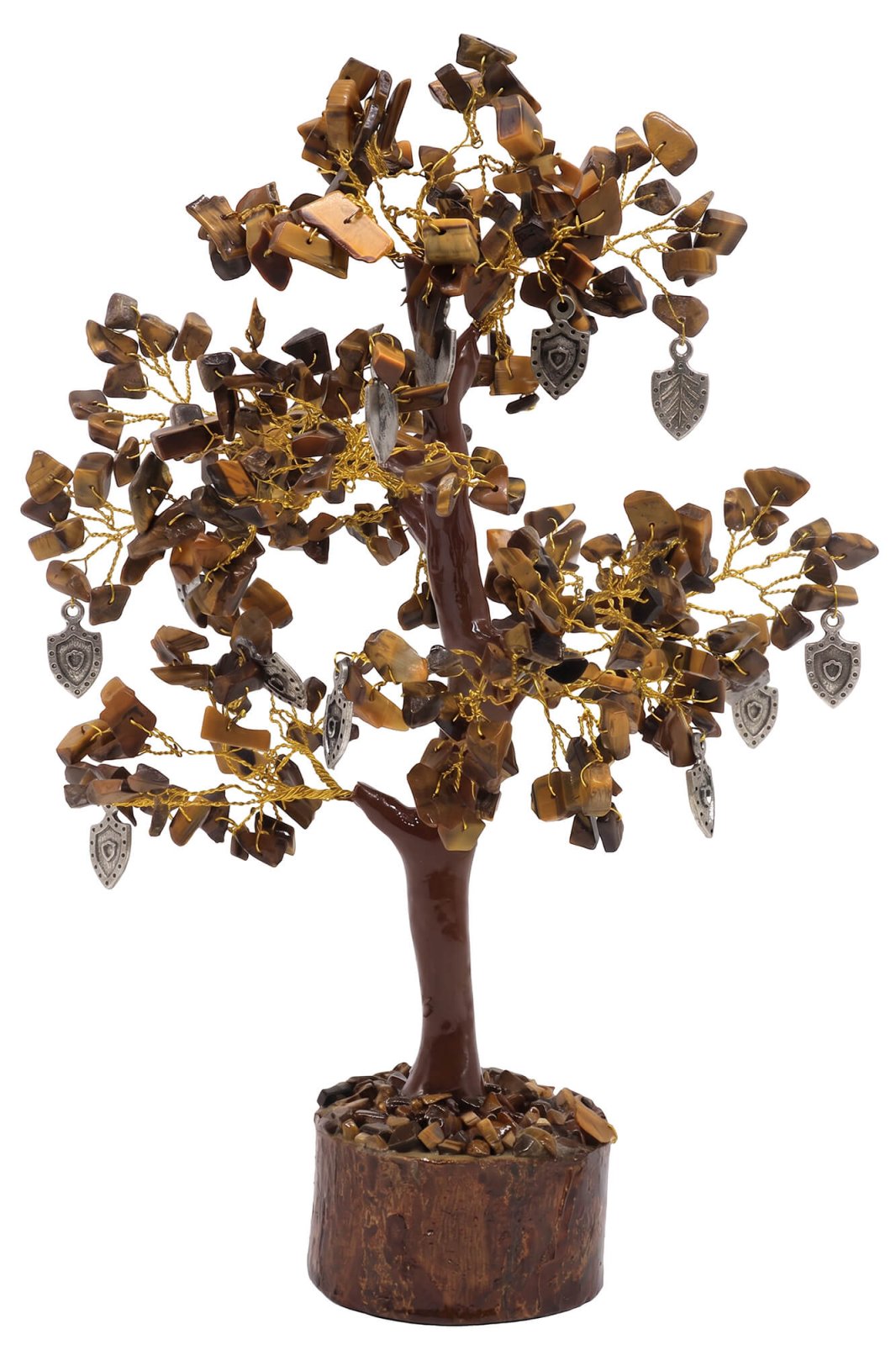 Arbre du Bonheur Oeil de Tigre + Bouclier