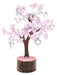 Arbre du Bonheur Quartz Rose + Coeur