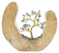 Arbre du Bonheur Bois Design Labradorite 17cm