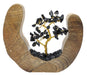 Arbre du Bonheur Bois Design Tourmaline Noire 17cm