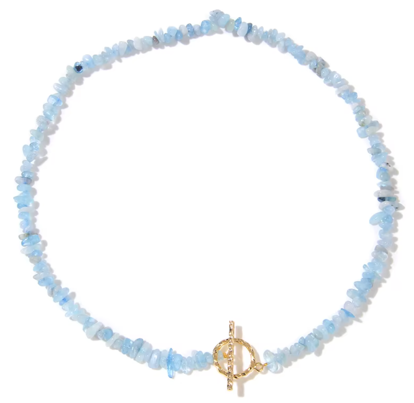 Collier Bohème Chips Pierres Naturelles — 45 cm - 7