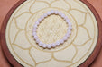 Bracelet Quartz Rose naturelle l Perles de 6 mm - 2