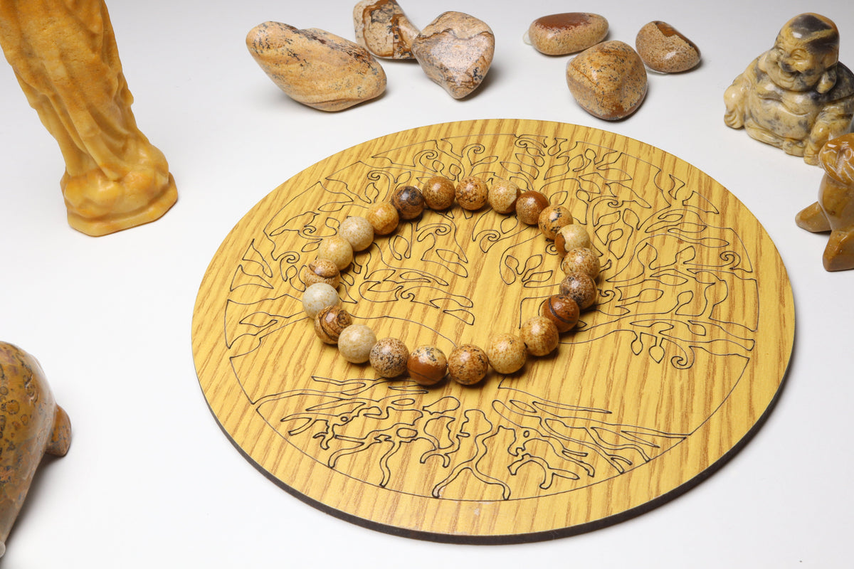 Bracelet Jaspe Paysage – photo 5