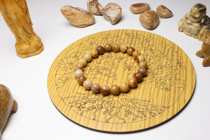 Bracelet Jaspe Paysage – photo 5