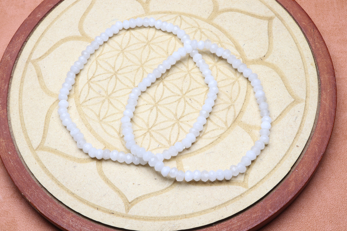 Bracelet Pierre de Lune Blanche
