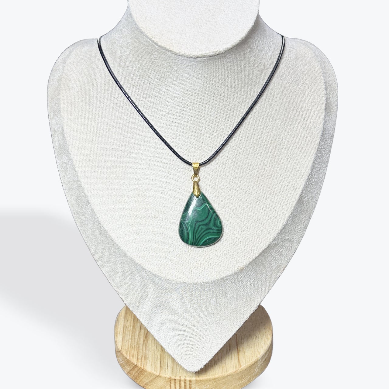 Pendentif Malachite Goutte