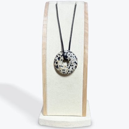Pendentif Jaspe Dalmatien Donut – photo 4