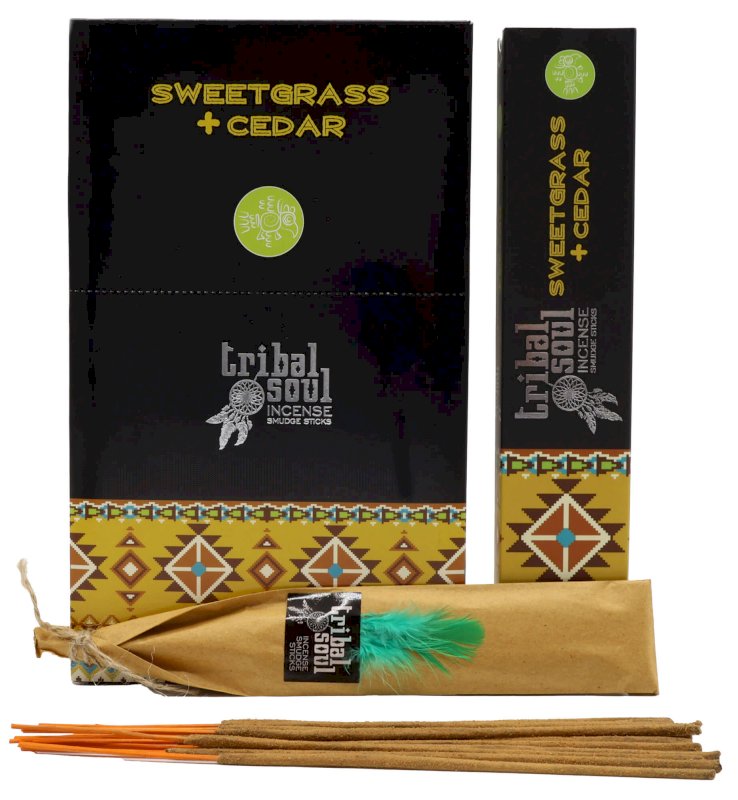 Encens Tribal Soul Cèdre & Foin d'Odeur 15g
