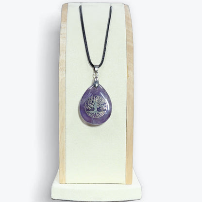 Pendentif Améthyste Arbre de Vie – photo 10