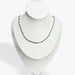 Collier Rubis sur Zoïsite Facetté