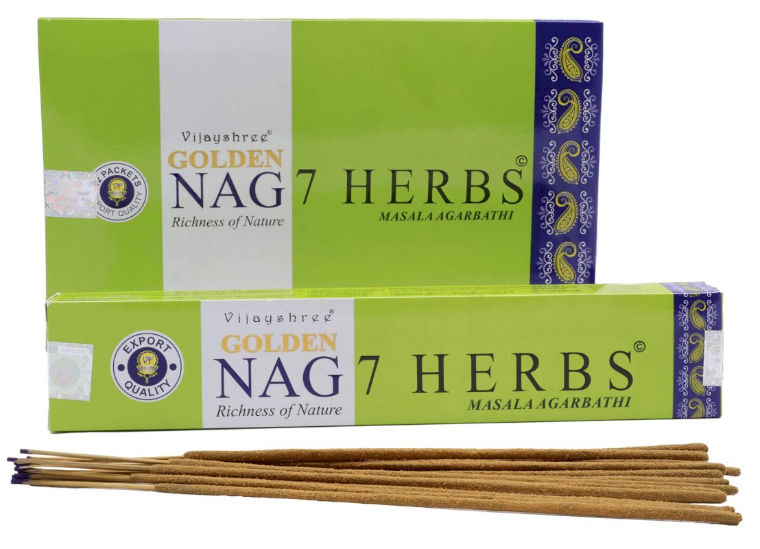 Encens Golden 7 Herbes 12x15g