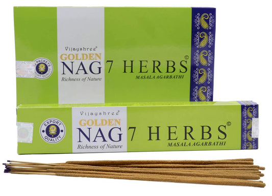 Encens Golden 7 Herbes 12x15g