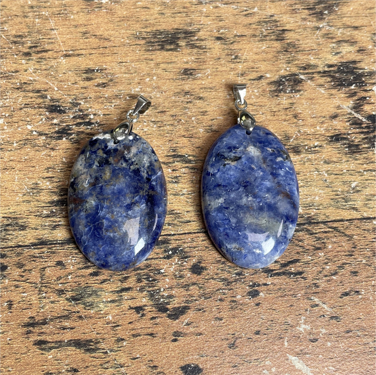 Pendentif Dumortierite Ovale