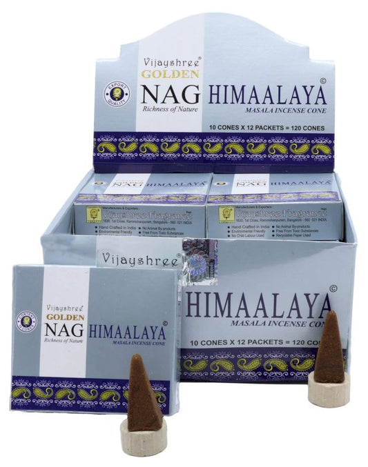 Encens Golden Cônes Nag Himalaya