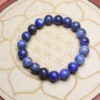 Bracelet en Sodalite - Communication et Sérénité 10mm