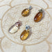 Pendentif en Citrine Ovale - 2x1cm
