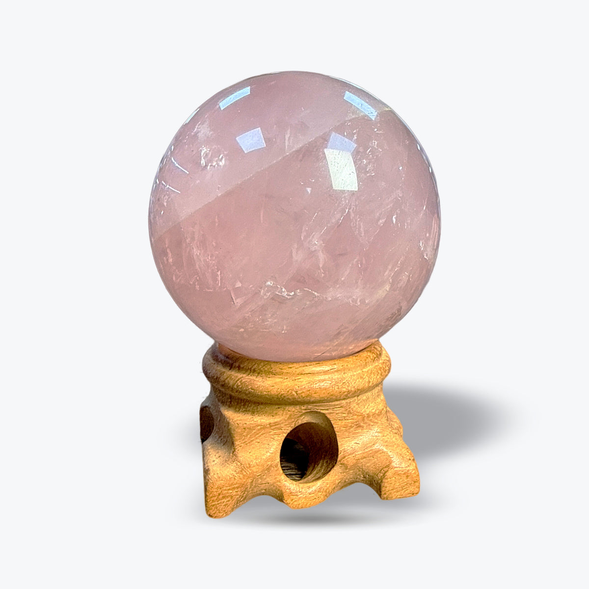 Sphères en Quartz rose de Madagascar - Pièce unique