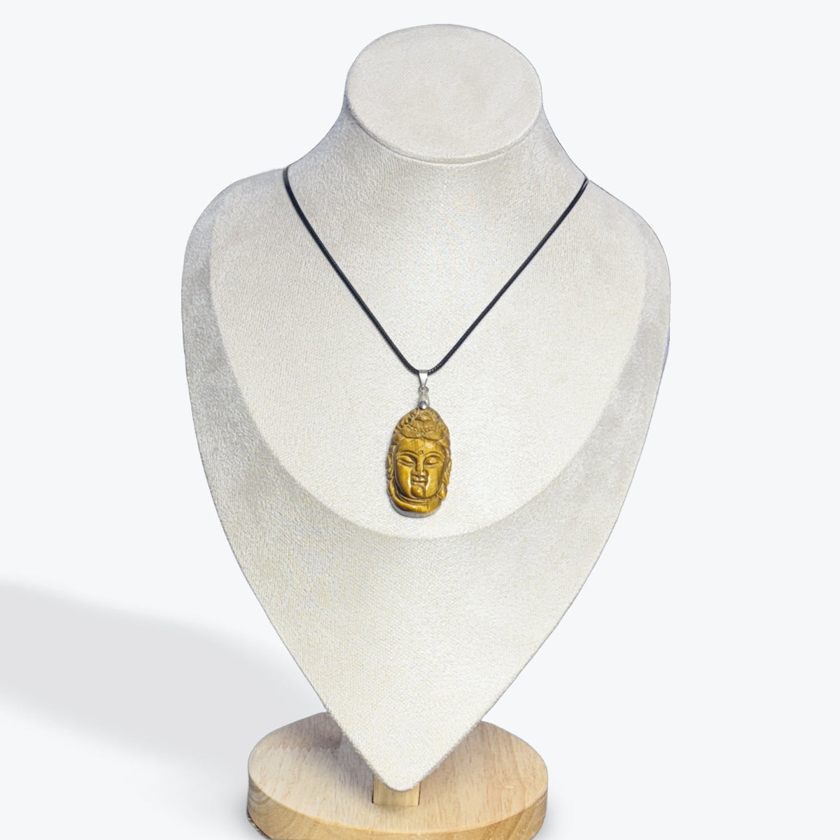 Pendentif Oeil de tigre Bouddha – photo 8