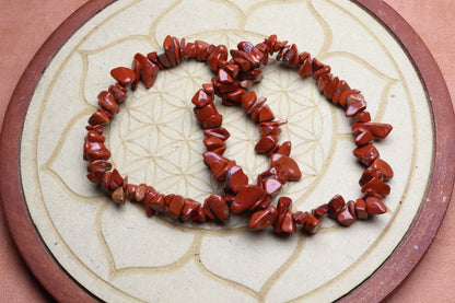 Bracelet Jaspe Rouge