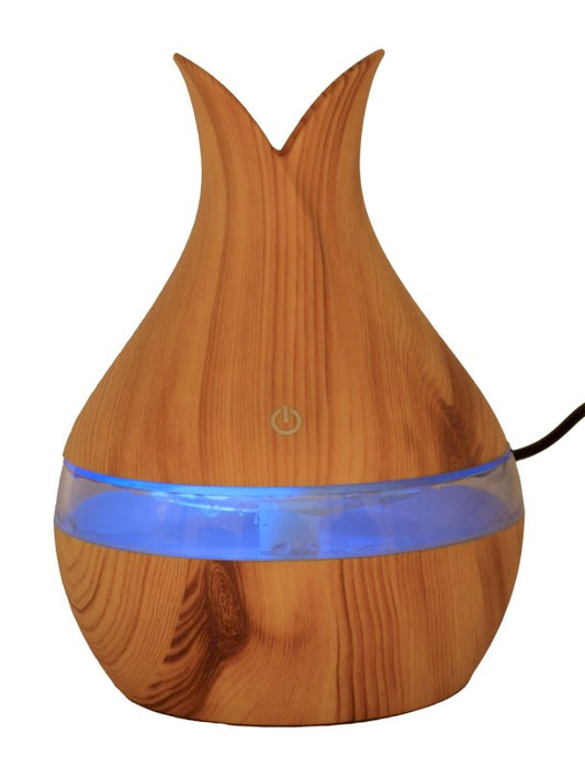 Humidificateur d'Air Vase Bois 15cm