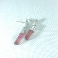 Boucles d'oreilles Tourmalines saumon - 5
