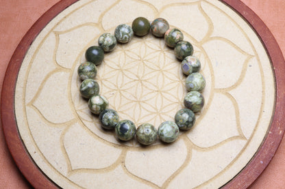 Bracelet Jaspe Océan – photo 4