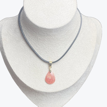 Pendentif Rhodocrosite goutte – photo 4