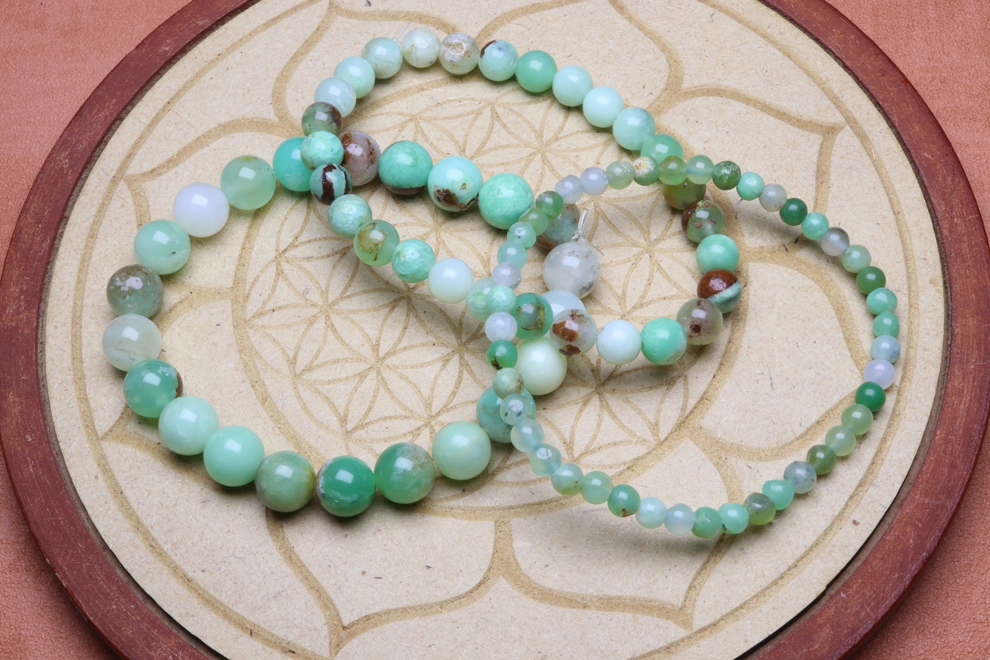 Bracelet Chrysoprase