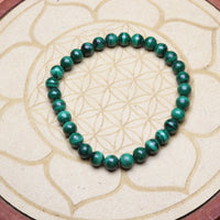 Bracelet en Malachite - Transformation et Guérison 6mm