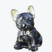 Figurine en résine Bulldog | 5,5cm - Obsidienne