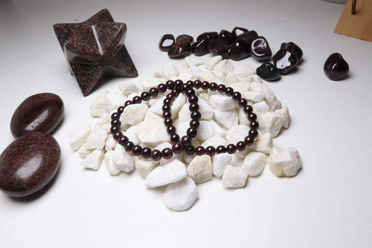 Bracelet Grenat