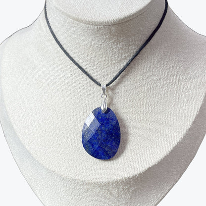 Pendentif Lapis Lazuli facetté
