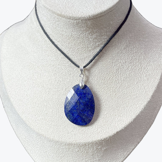 Pendentif Lapis Lazuli facetté