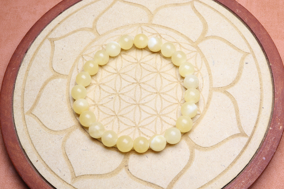 Bracelet Calcite jaune