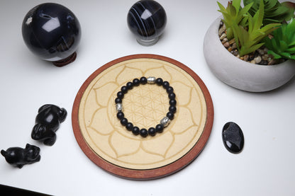 Bracelet Onyx Mat