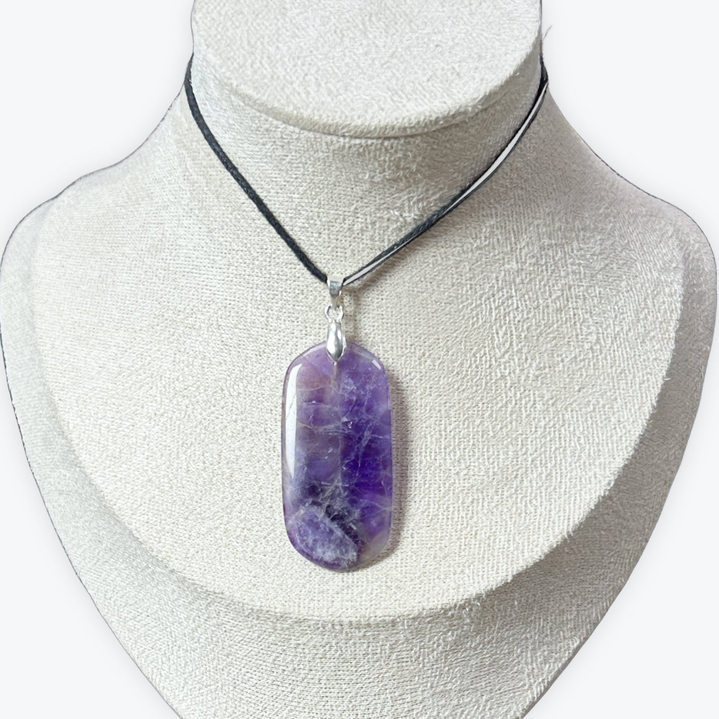 Pendentif Améthyste Rectangle