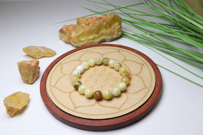 Bracelet Opale Jaune
