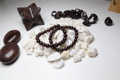 Bracelet Grenat