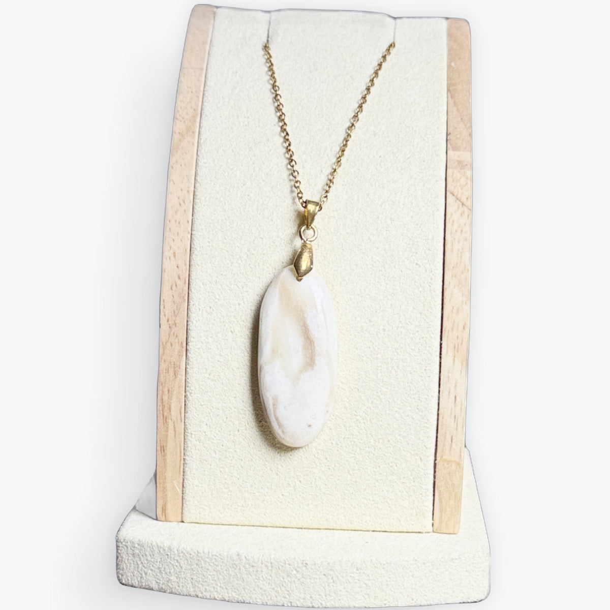 Pendentif Calcite Jaune