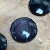 Galet rond | Obsidienne Oeil Celeste | 4cm - 30gr