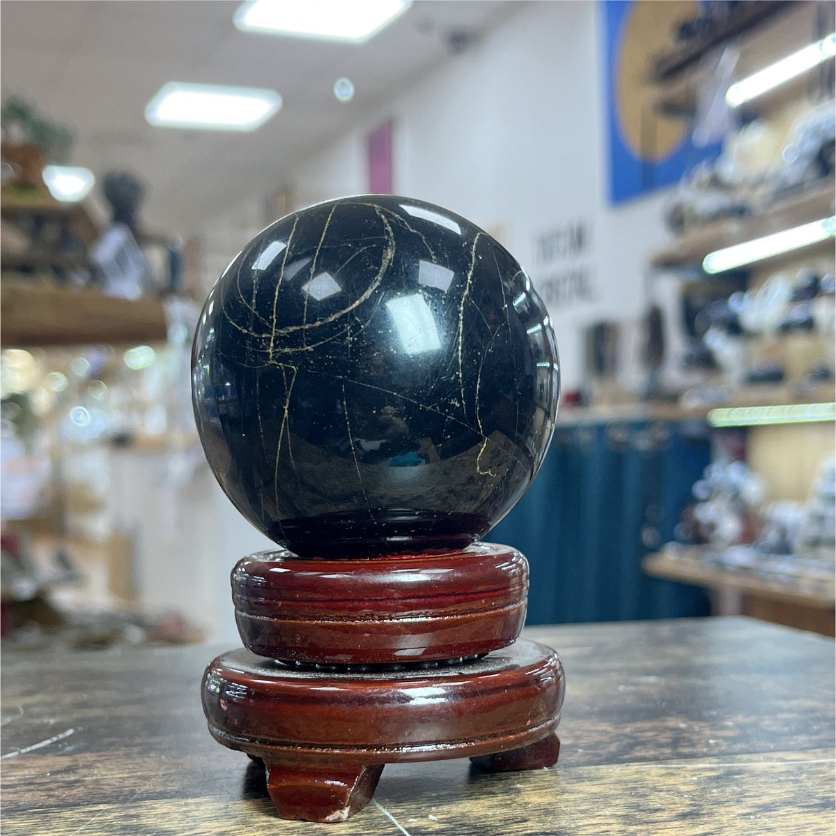 Boule de Tourmaline Noire - 3