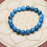 Bracelet en Apatite - Harmonie et Concentration 10mm